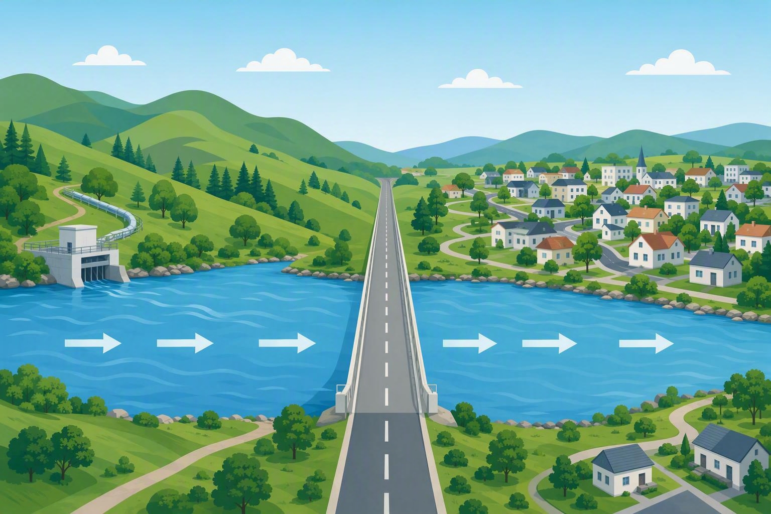 Ponte sobre o rio